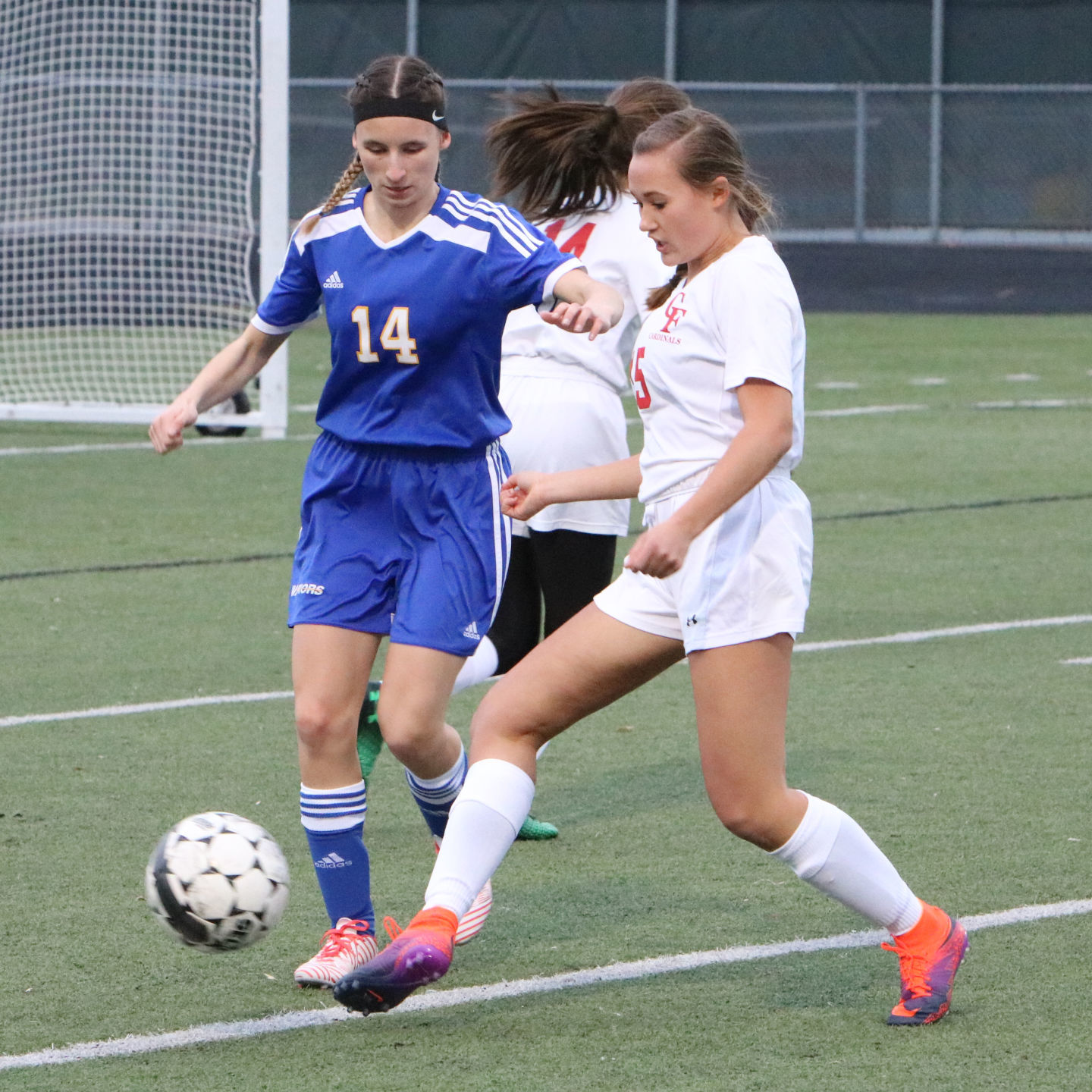 Rice Lake at Chi-Hi girls soccer 4-12-18